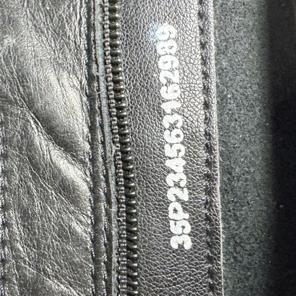 ECCO GORE-TEX Black Leather Riding Boots Waterproof Buckle Detail Winter Fashion